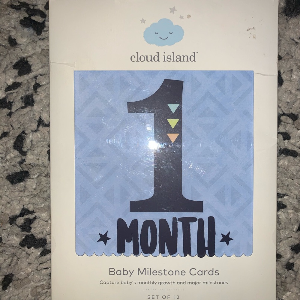 Baby Milestone Cards
